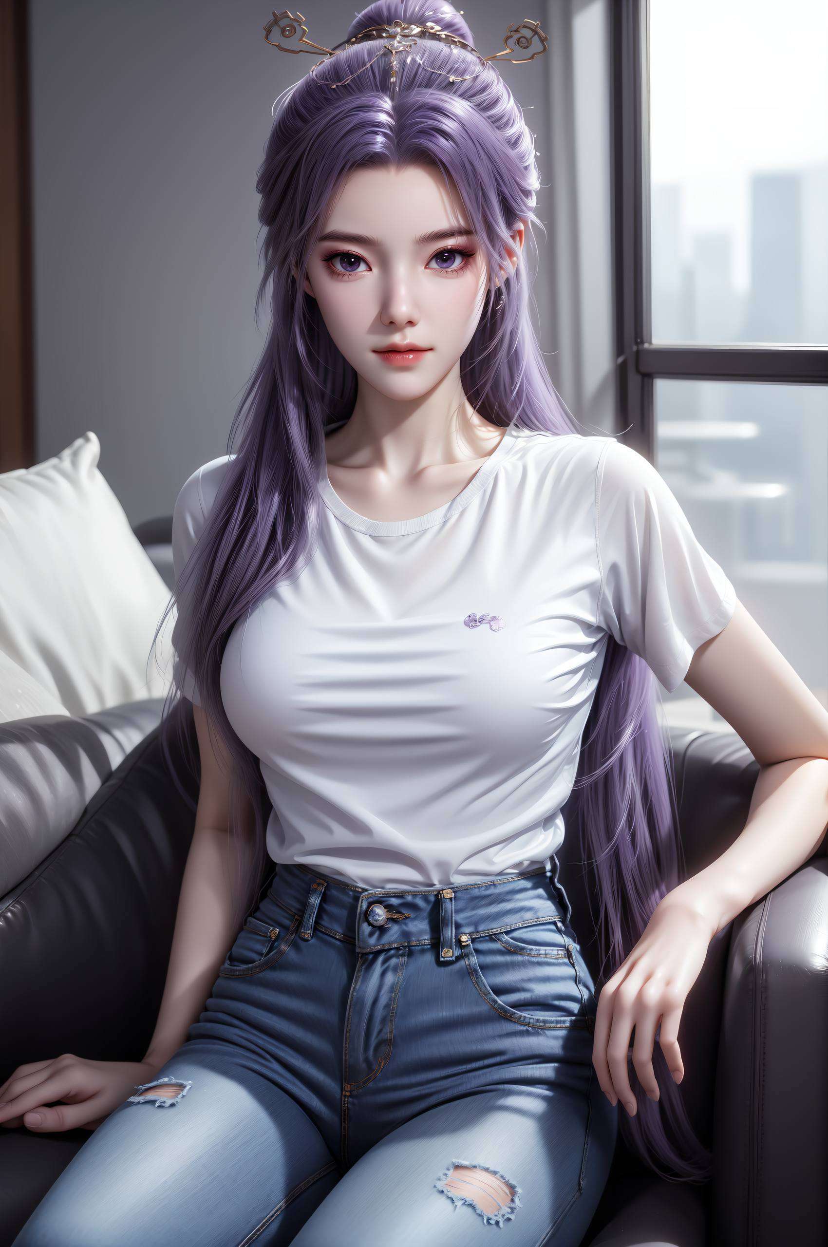 捕捉国漫女神的唯美神态绘制细腻的动作