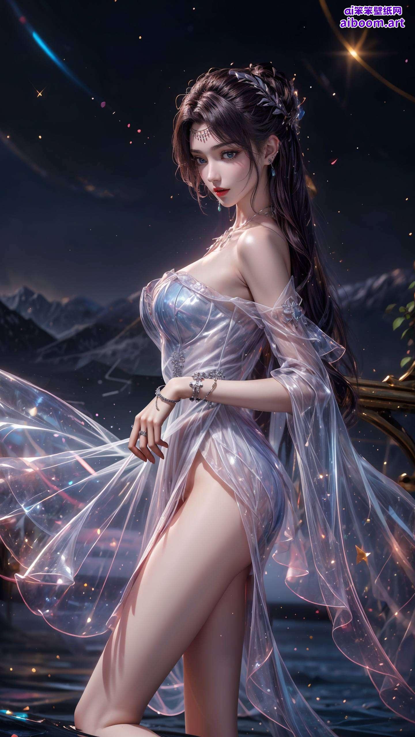 成就一幅不可多得的视觉盛宴眼神深邃