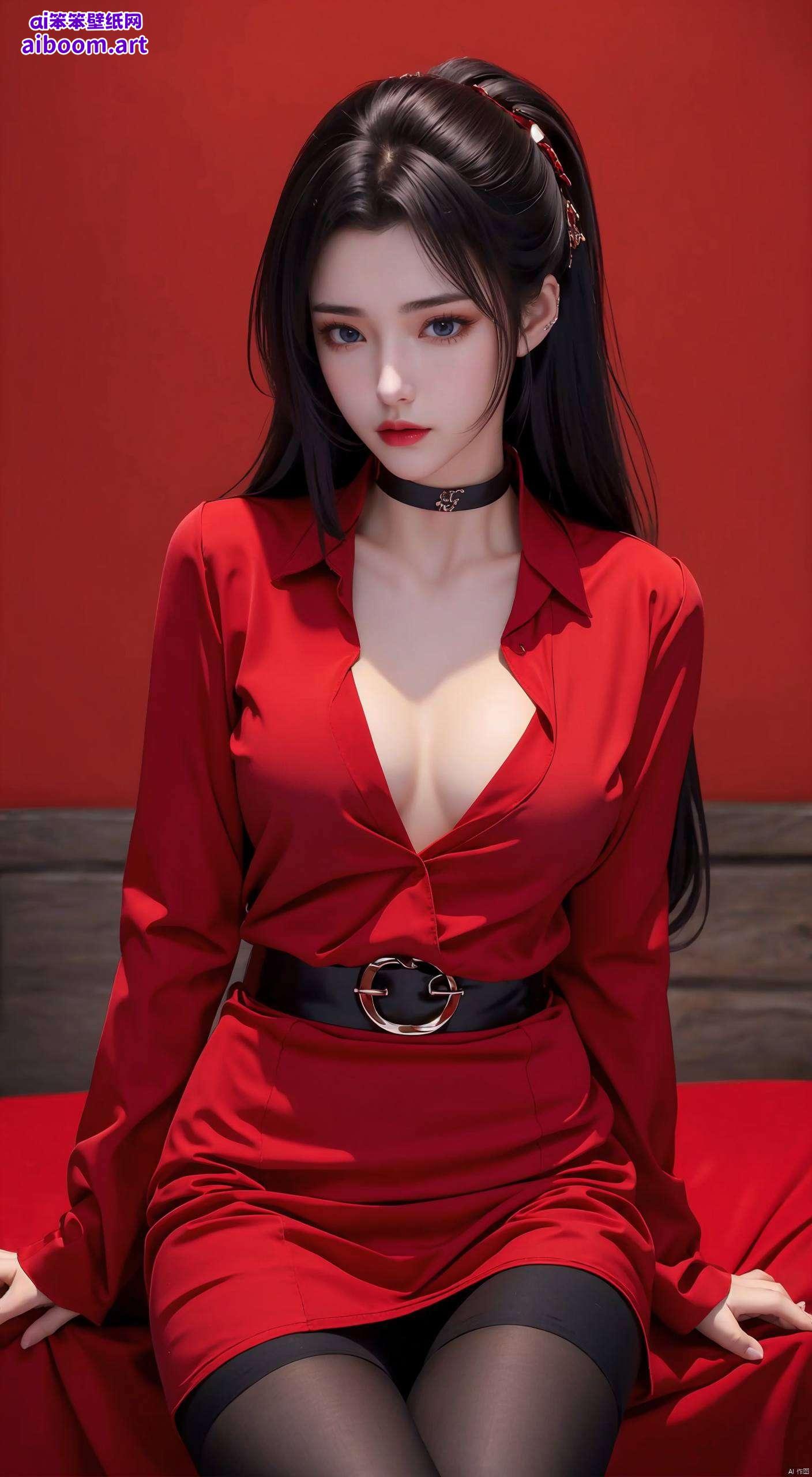 这张2k高清壁纸融合了苹果国漫的唯美元素