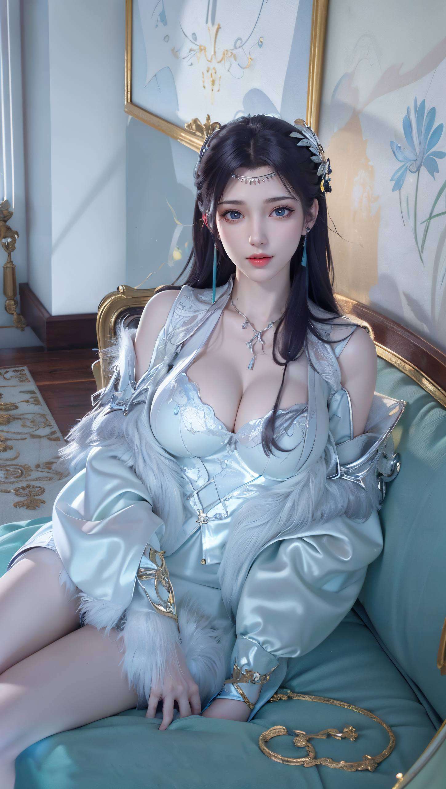 将两位角色的独特魅力完美融合穿梭于奇幻世界的美杜莎女王