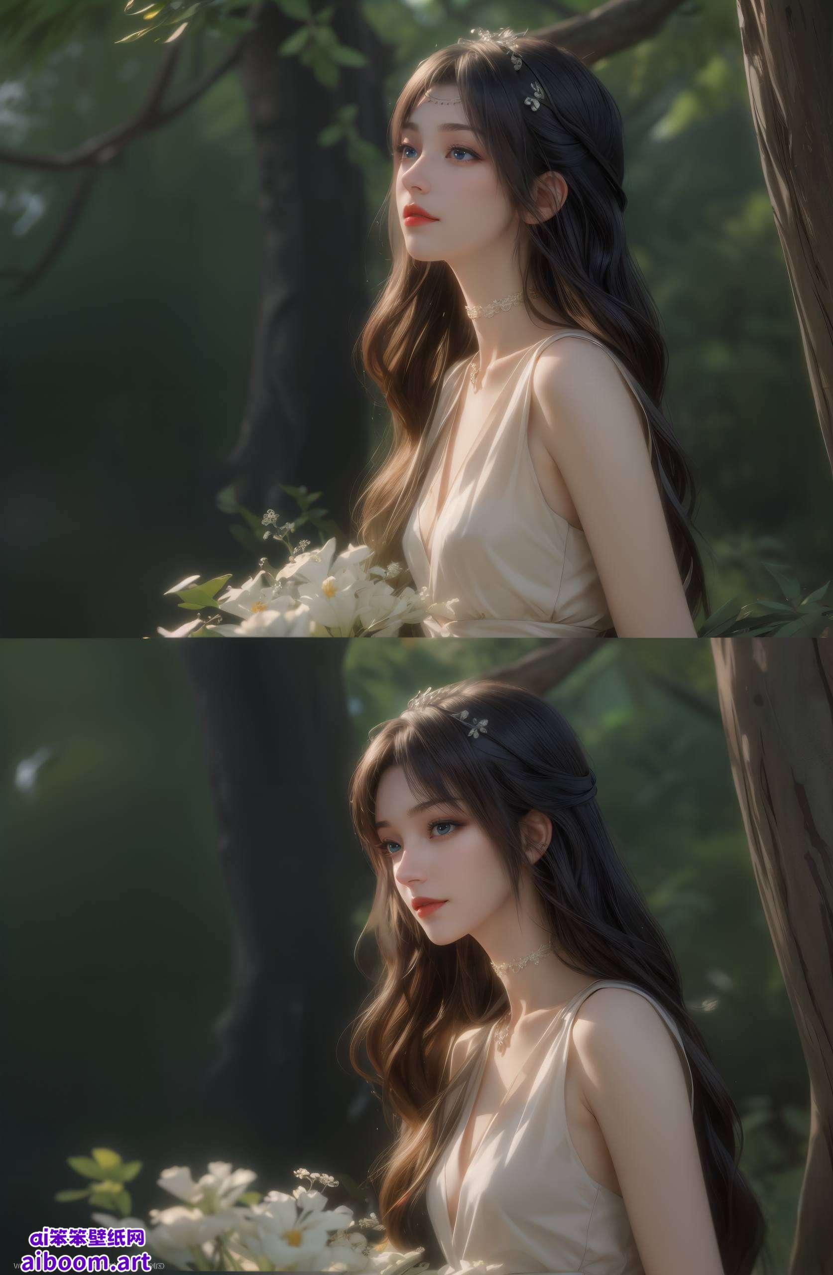 她身姿曼妙仿佛诉说着一个又一个动人的故事