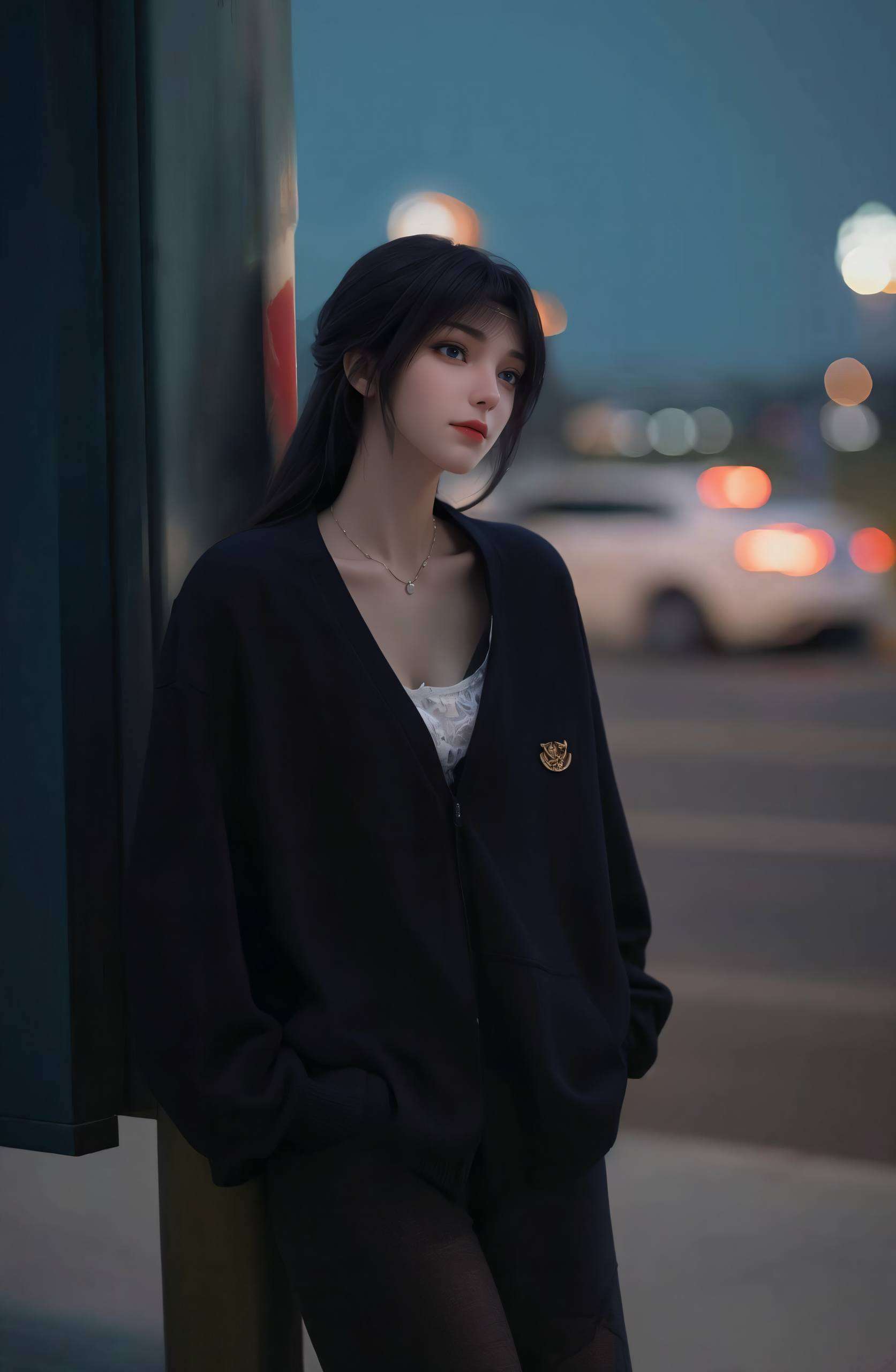 国漫女神的可爱形象将国漫女神云韵的背影描绘得淋漓尽致