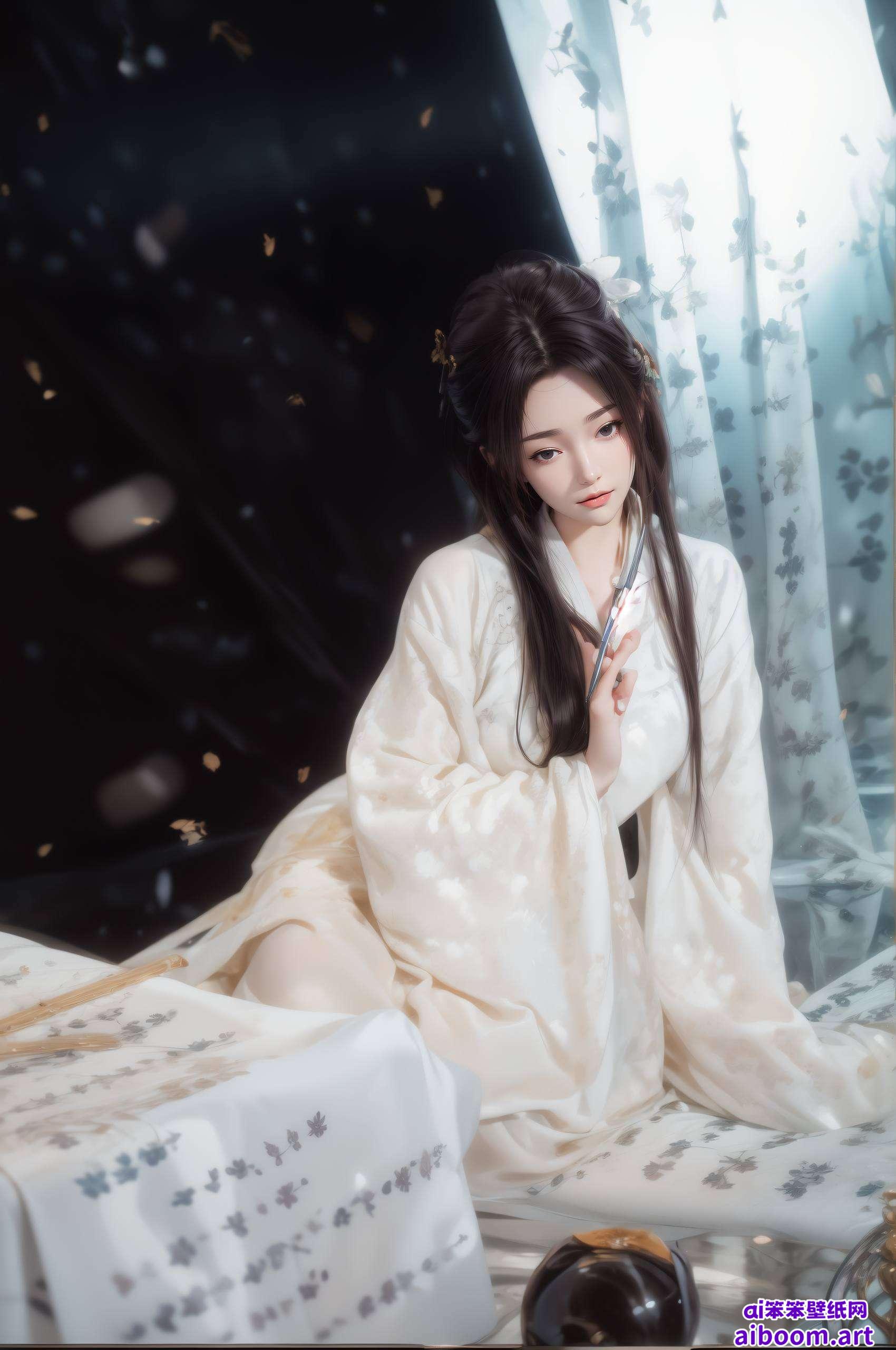 这张国漫壁纸纹理4k高清艺术壁纸为你的桌面带来无限活力与清新气息