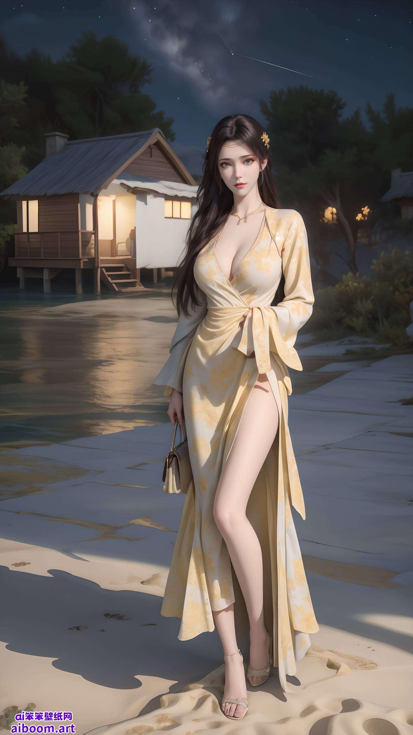 这张壁纸不仅展示了炎韵CP的浪漫瞬间AI美女的细腻笔触让每一处细节都生动逼真
