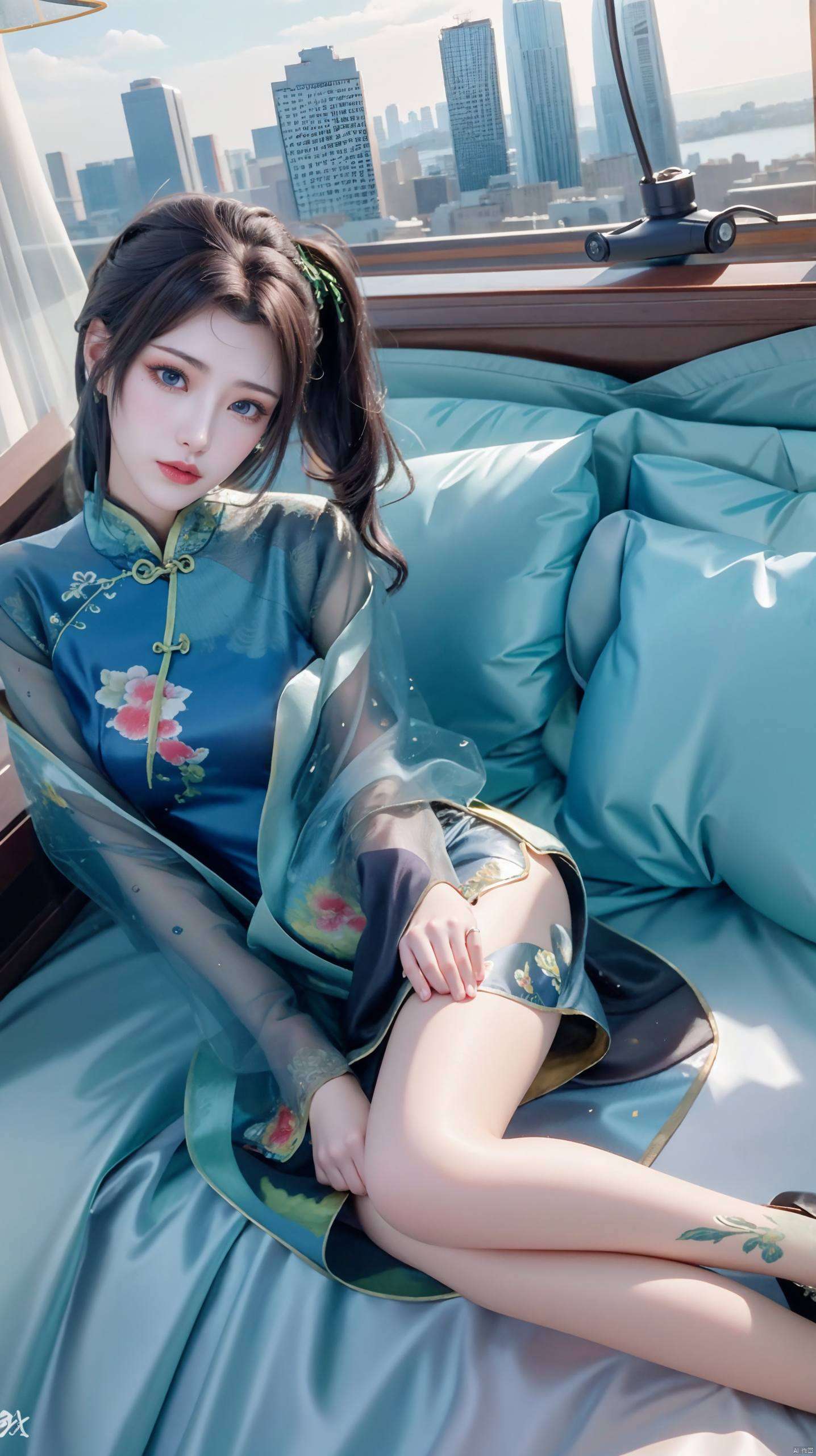 为桌面带来一抹清新风采融入了动漫元素