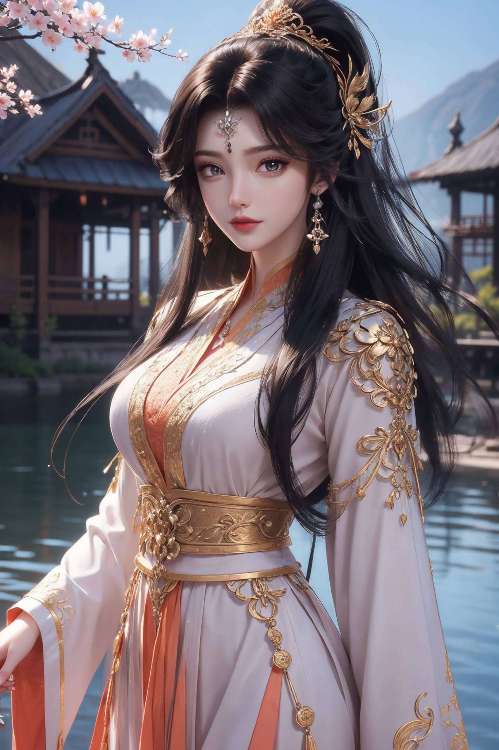 美得让人心动跃然于2560p高清壁纸之上