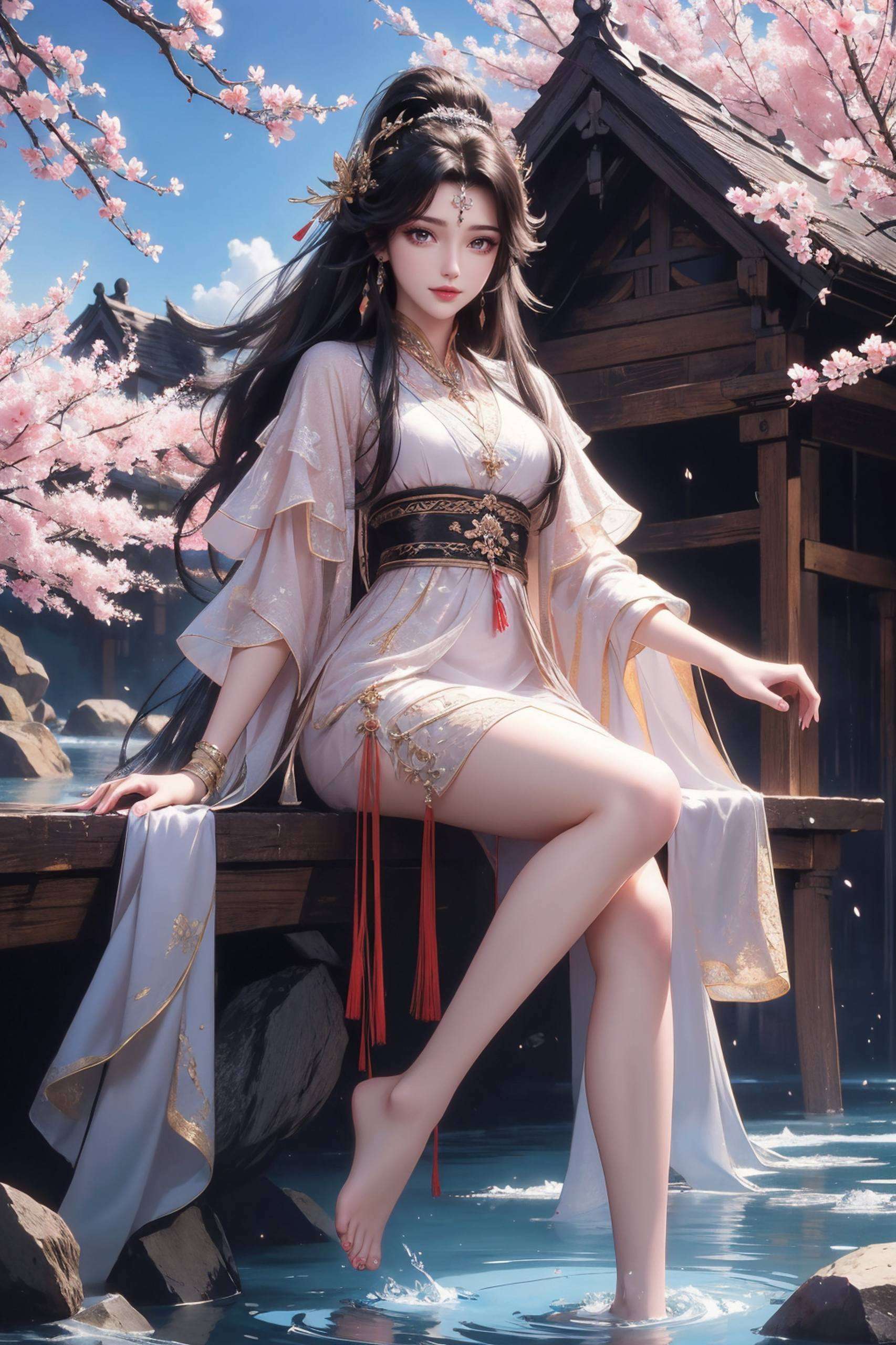 打造这张4K高清女生拼贴宽屏壁纸以国漫之光《仙逆》中的周紫虹为灵感