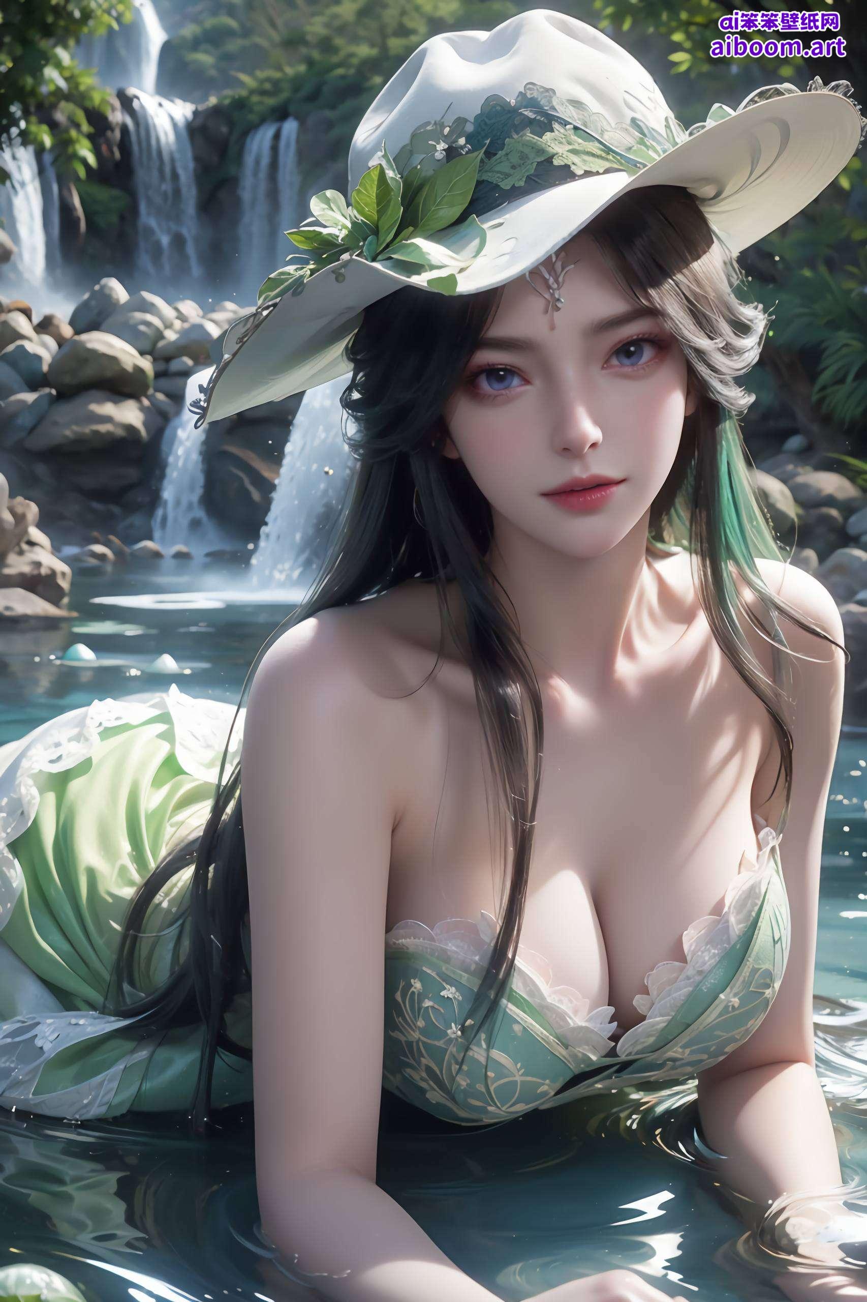 这幅《仙逆周紫虹AI绘画壁纸》犹如置身仙境探寻仙途之美