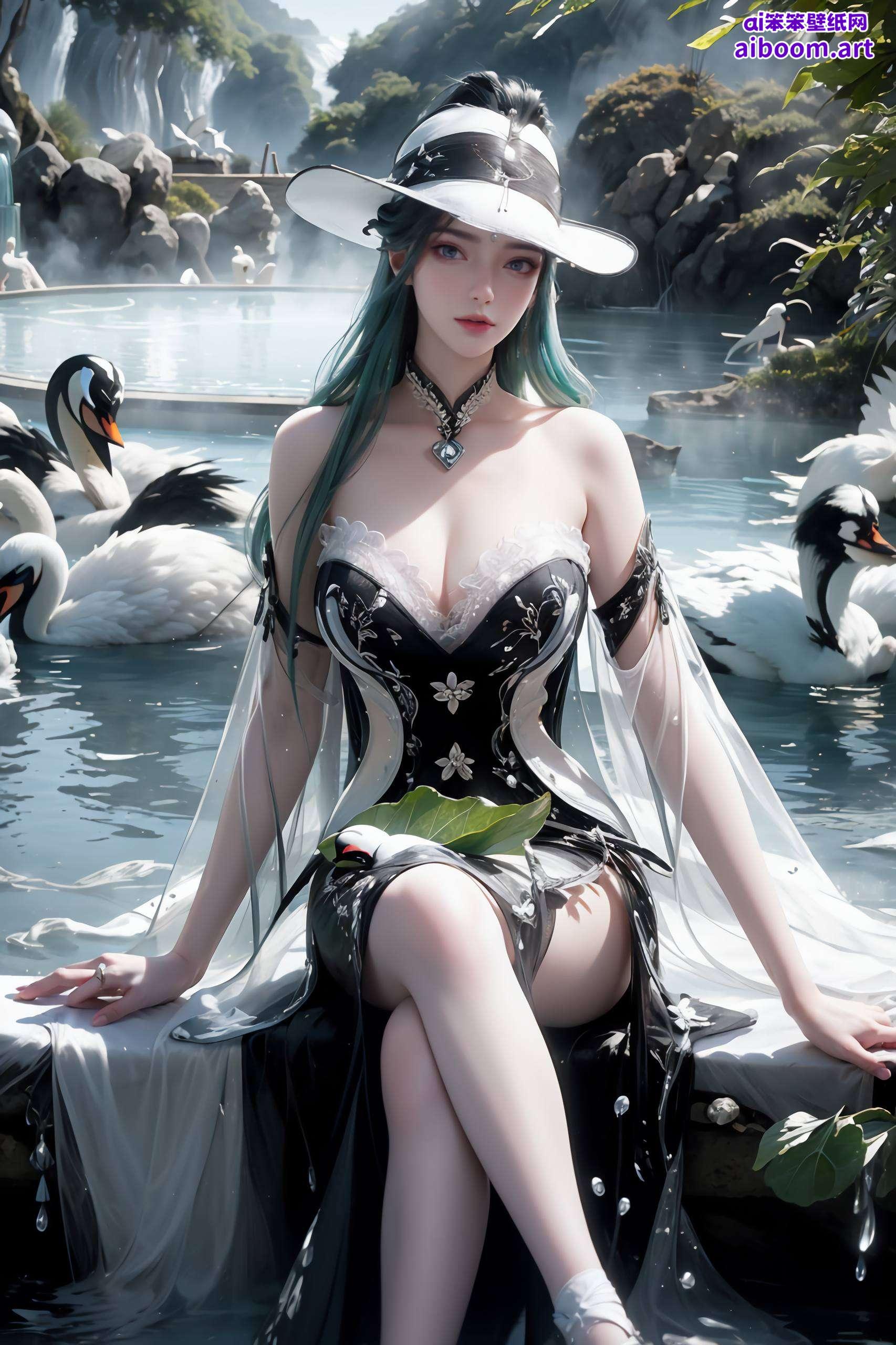 高清头像壁纸那抹倩影如梦如幻