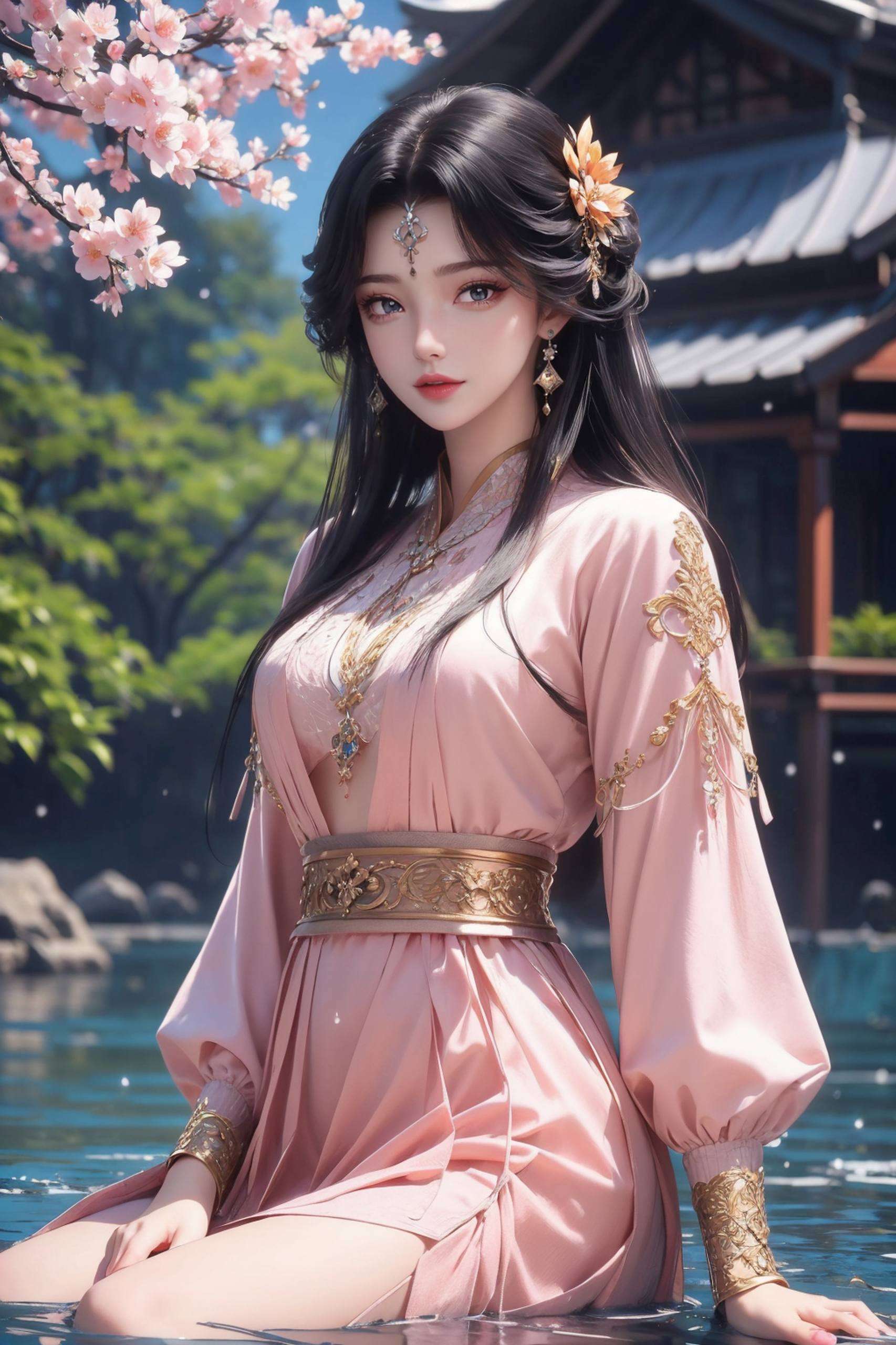 周紫虹如今以2K高清修复壁纸的形式