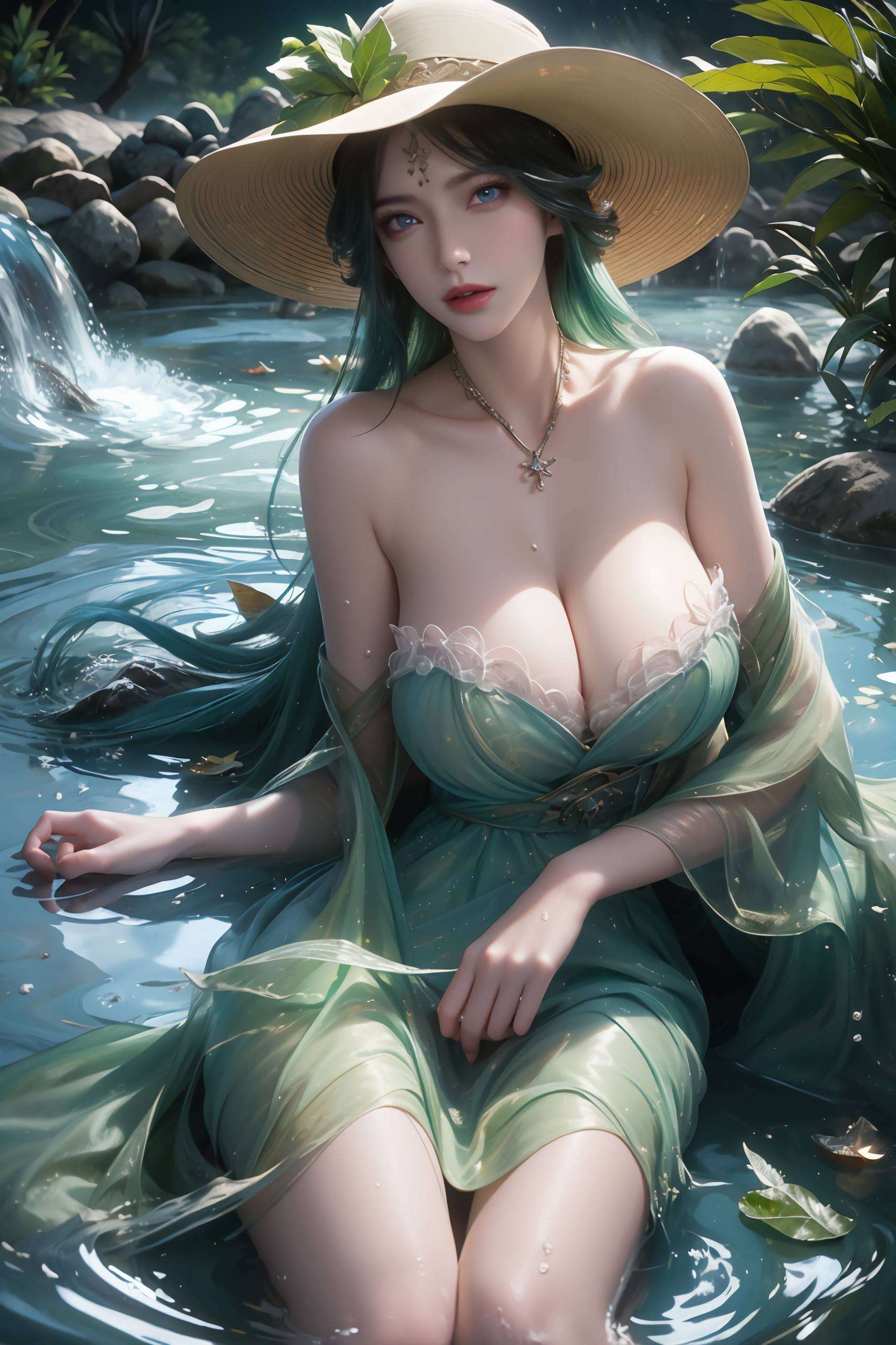 细腻描绘出她翩翩起舞的倩影这张AI绘画角色体态素材拼贴的超高清4K漫画壁纸