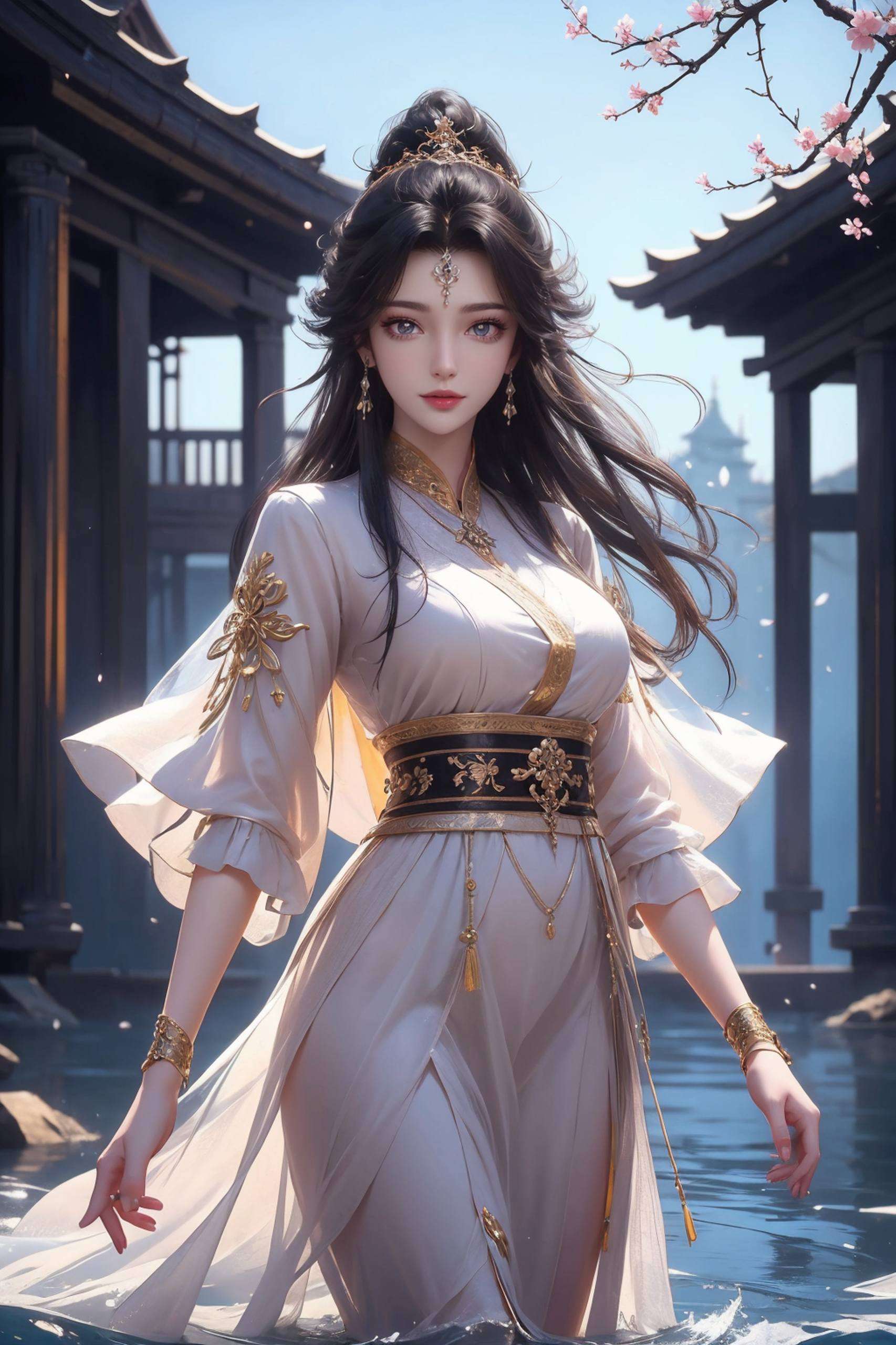 为你带来她的高清美图那静态国漫中的美丽女主