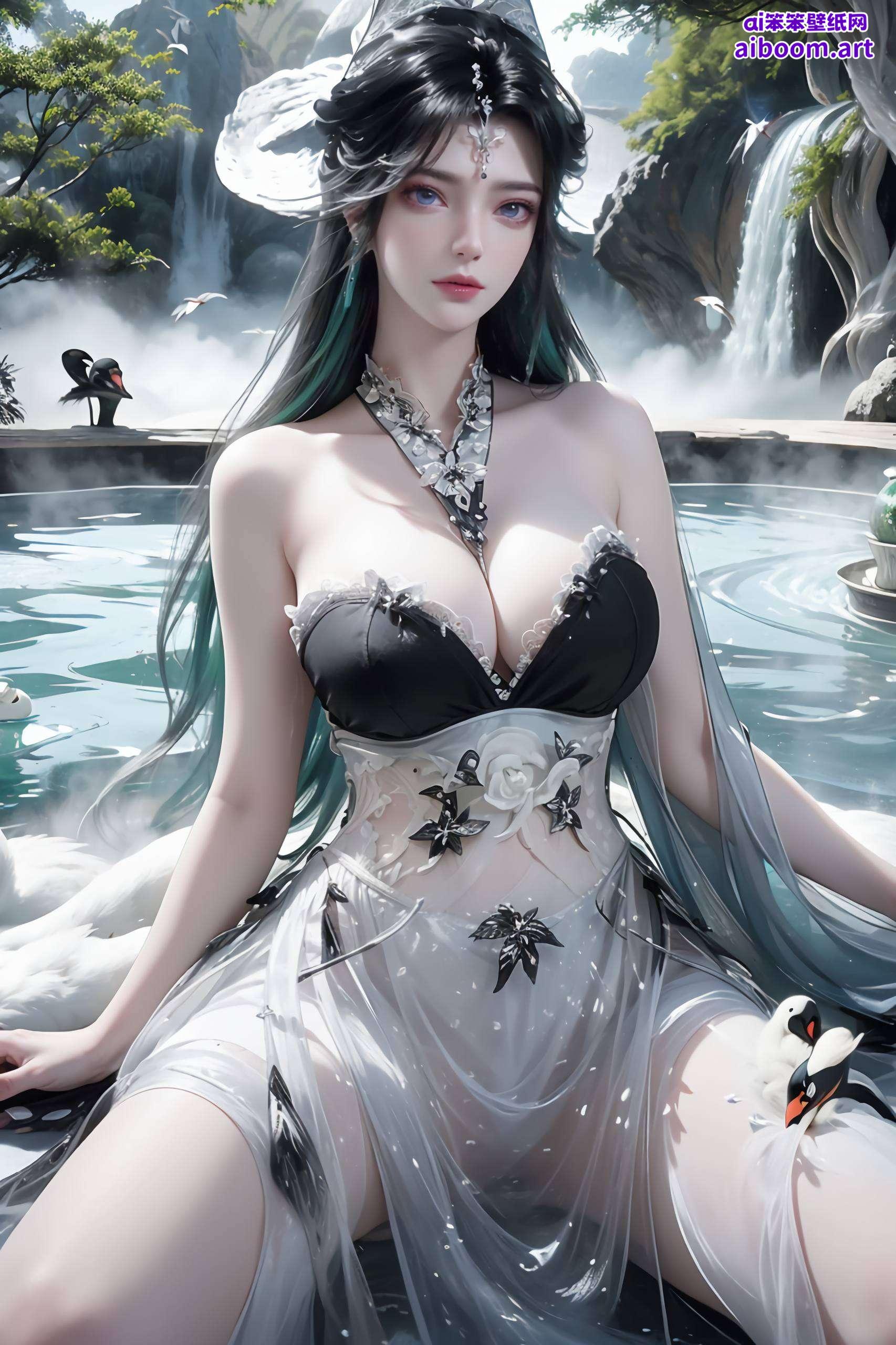 周紫虹高清壁纸带你领略独特Ins风魅力尽显国漫美女风采