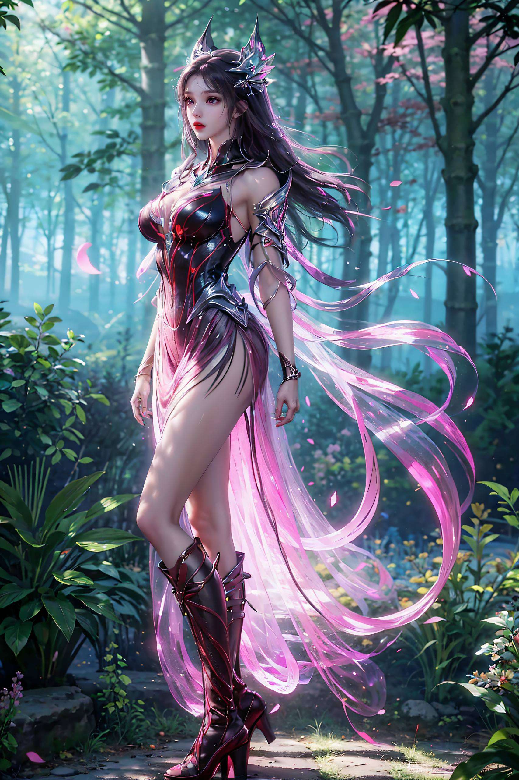 色彩炫丽可爱中透着清新