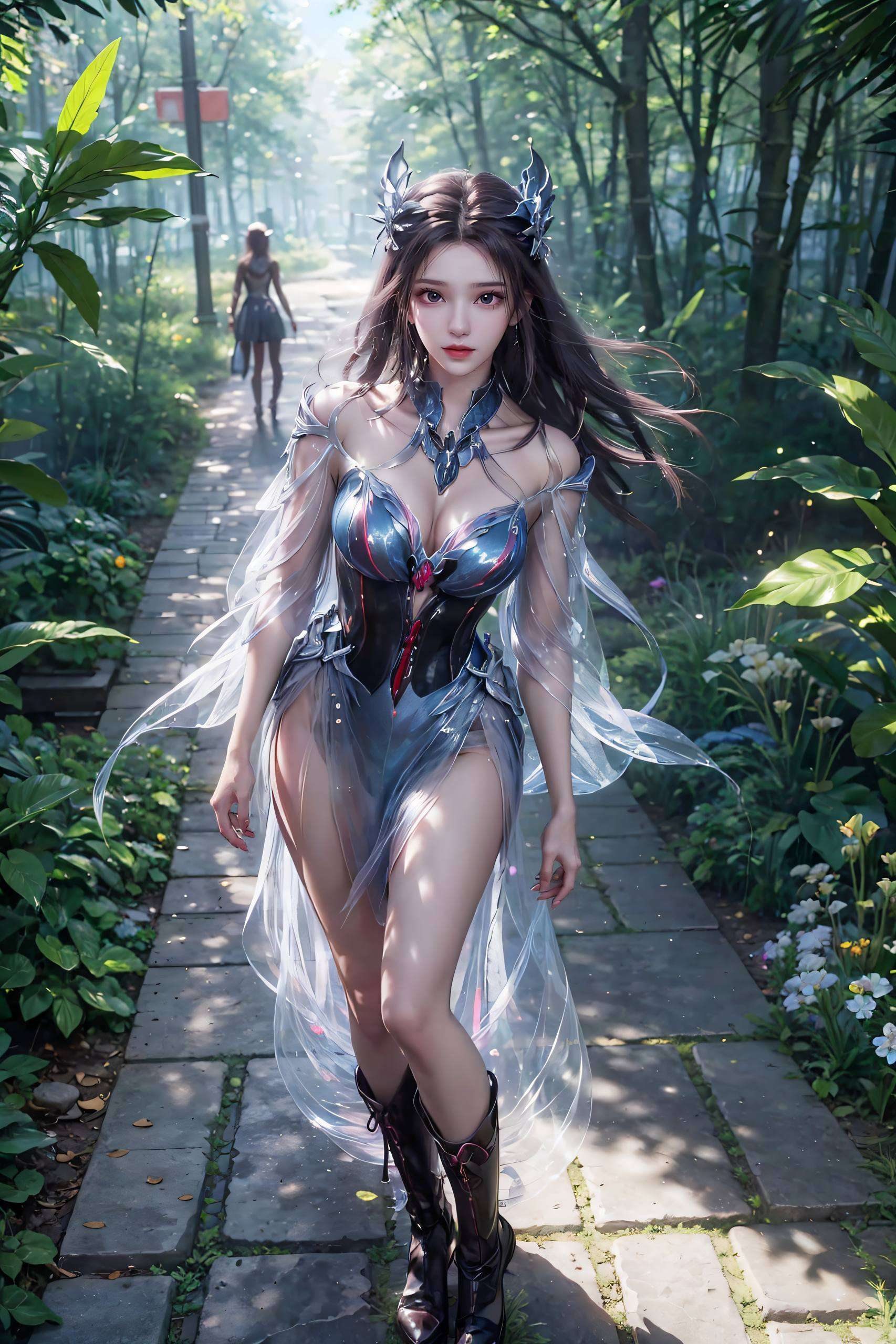 这张动态壁纸为你的电脑桌面增添一抹梦幻色彩