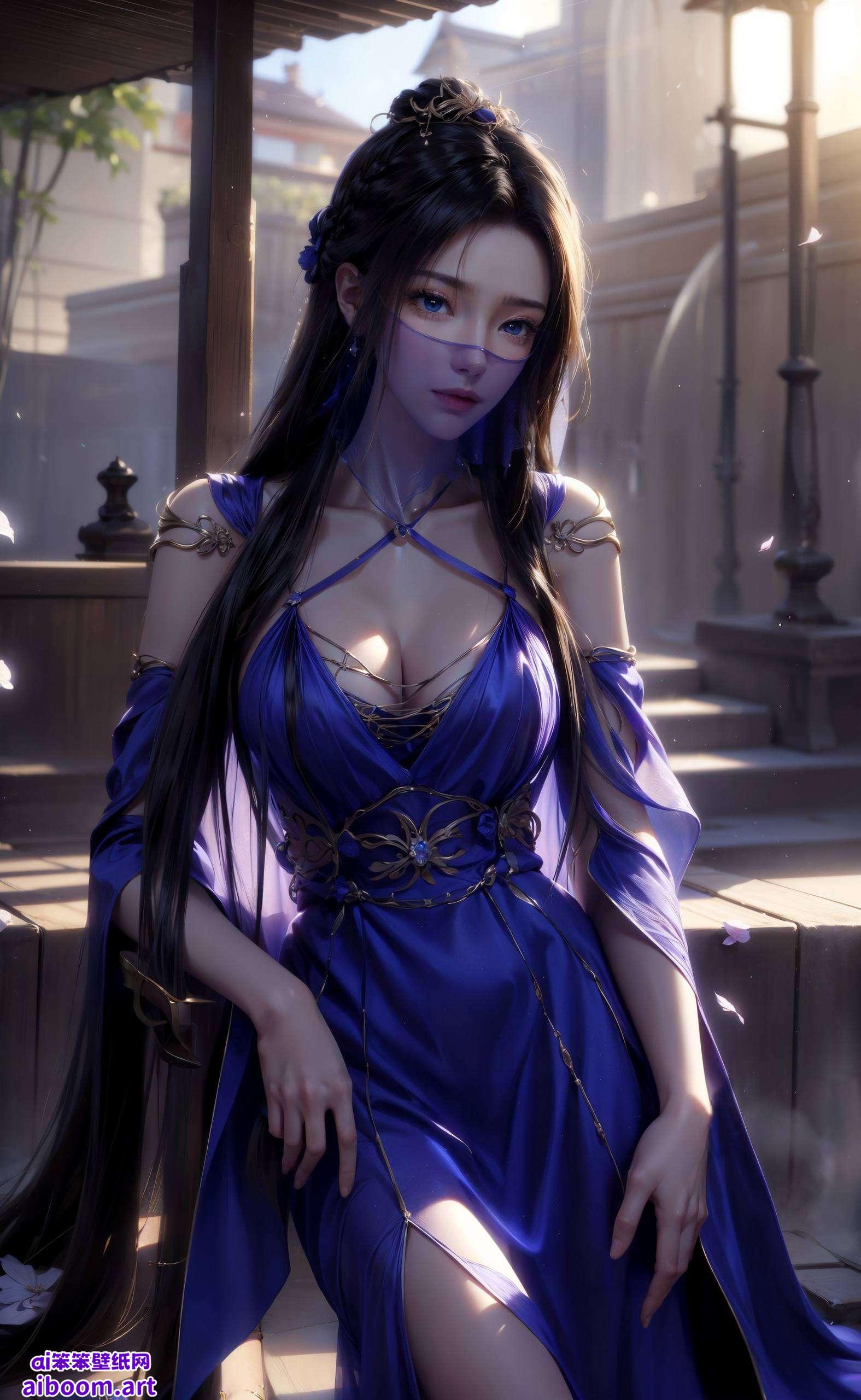 成为壁纸界的璀璨明星1080p分辨率下的紫灵