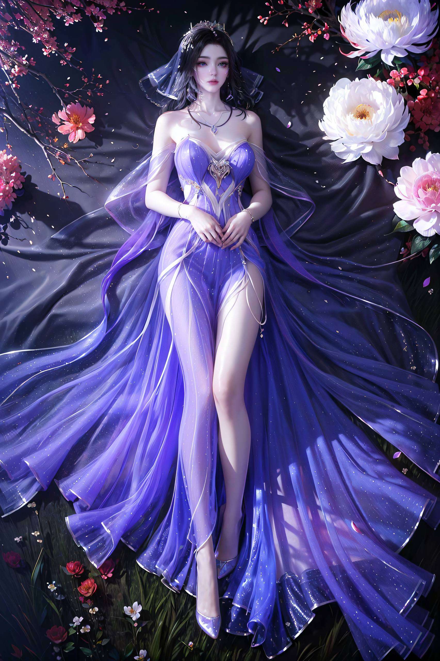 简约而不失灵动紫灵女神