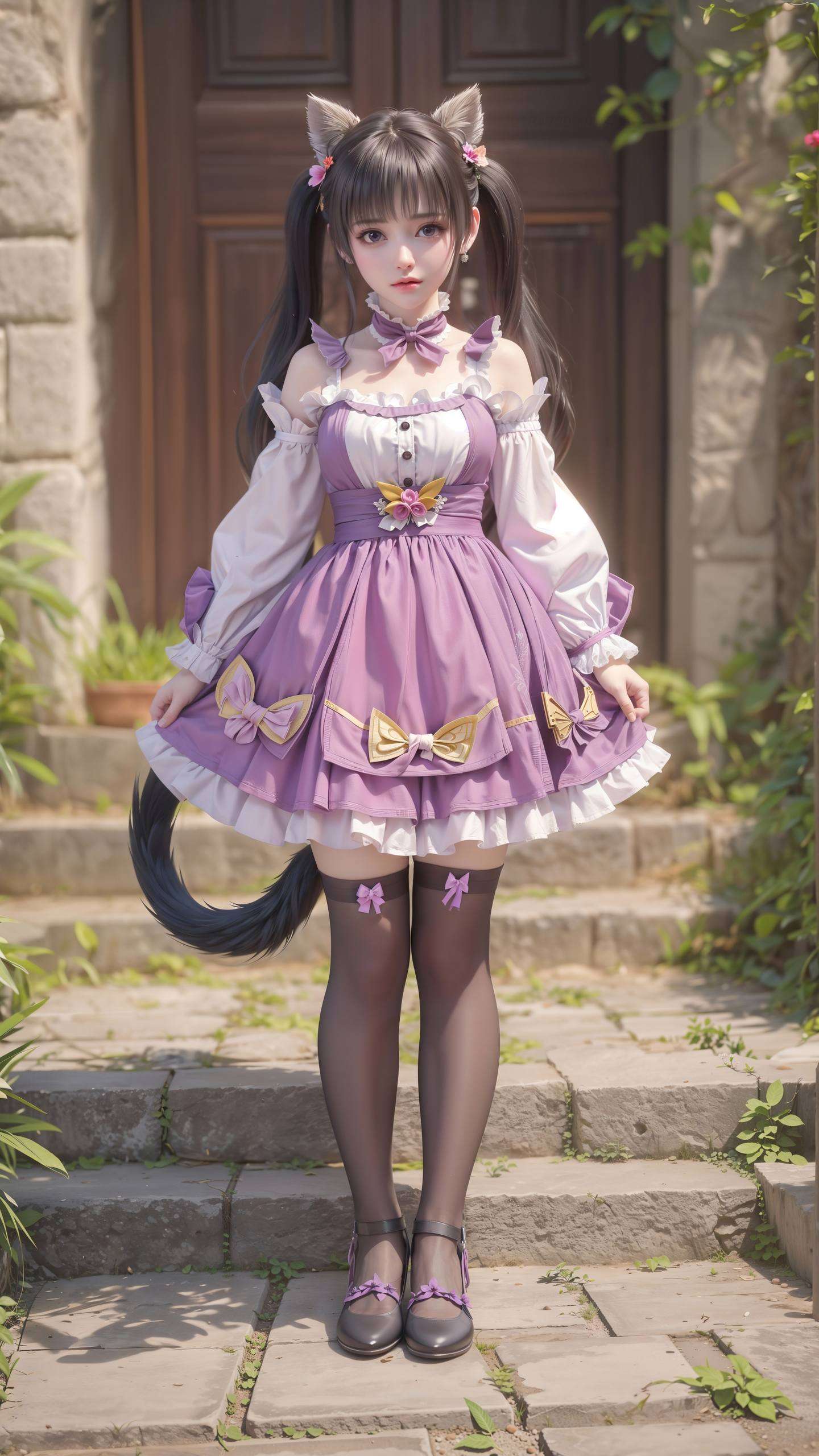 高清壁纸中这位国漫界的赛博朋克美女