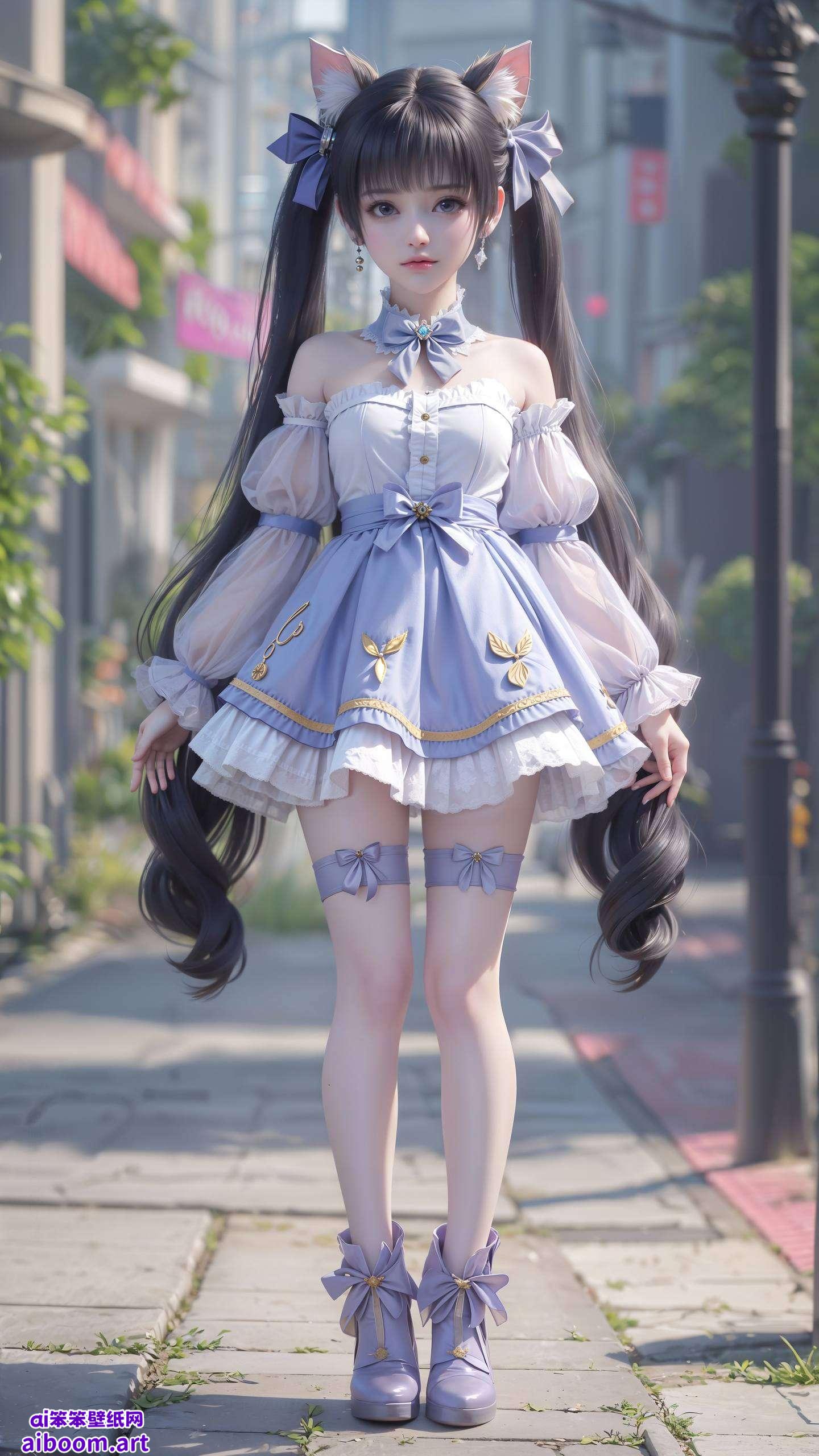 翩翩起舞在手机壁纸间守护你的双眼