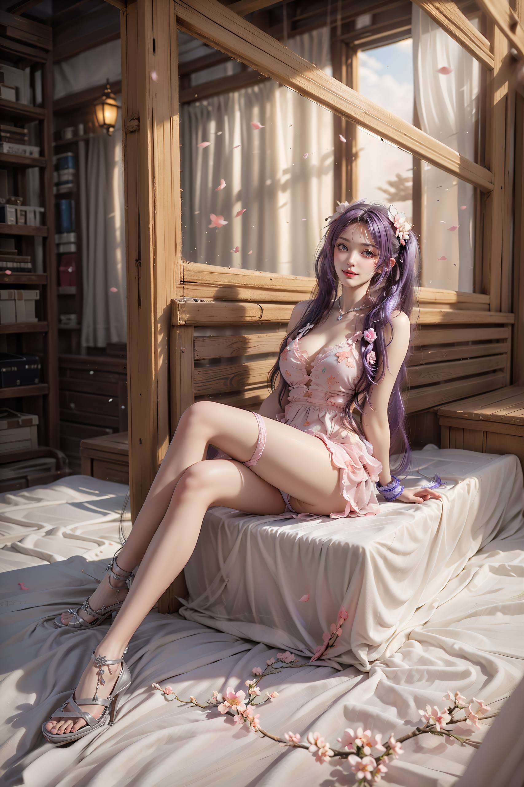 细腻描绘出每一丝细节紫妍