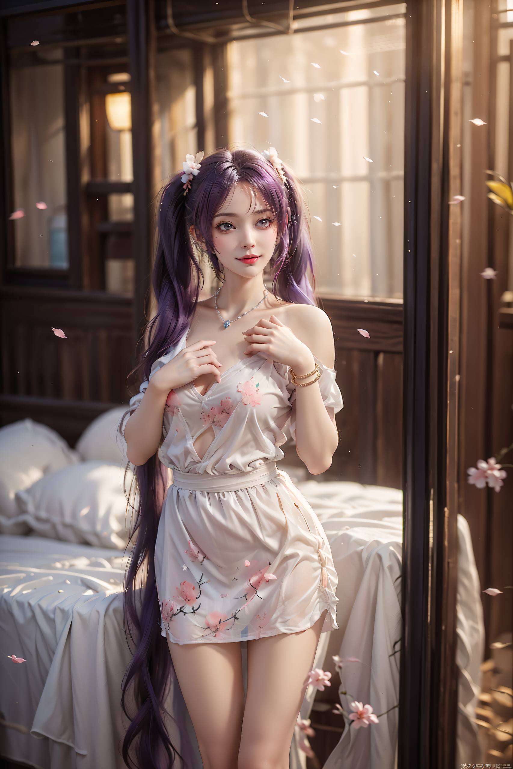 流畅的线条在iPad上更显生动呈现出一抹坚韧与柔美的交织