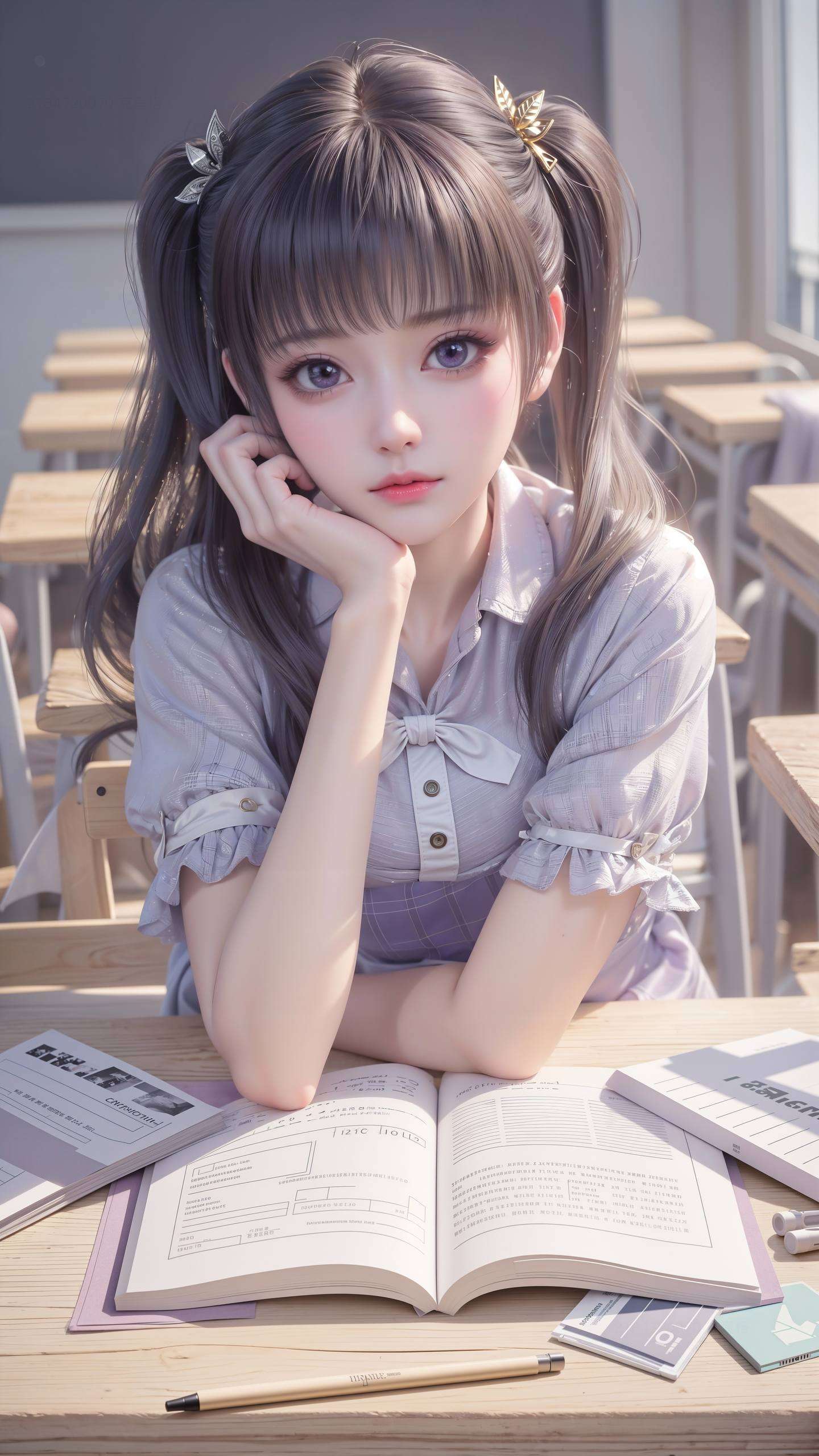 探索国漫的梦幻世界宛如从漫画中走出的国漫女神