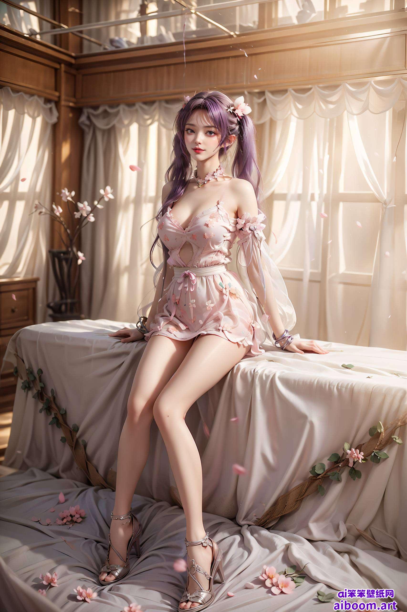 这位国漫界的女神将你的iPad桌面转化为一个国漫的梦幻世界